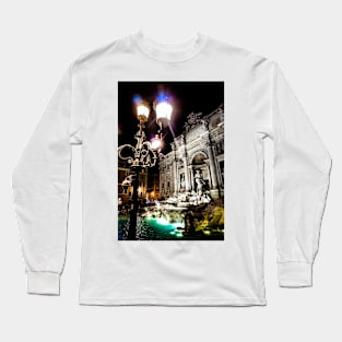 Italy, Rome and the Trevi Fountain Long Sleeve T-Shirt